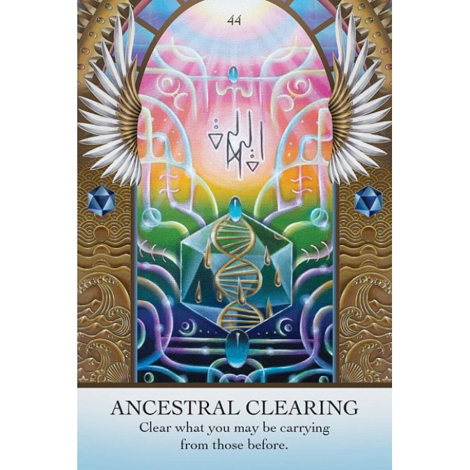 Карты Оракул Исцеляющих Световых Кодов - Light Code Apothecary Oracle. Blue Angel
