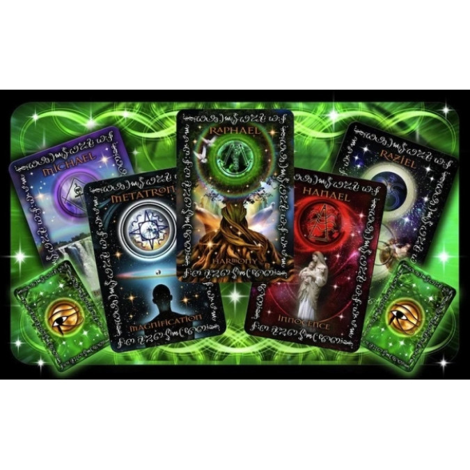 Карты Оракул Сигилы Ангельского Сердца - Angel Heart Sigils Oracle. Findhorn Press