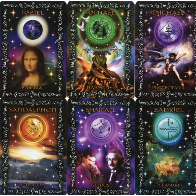 Карты Оракул Сигилы Ангельского Сердца - Angel Heart Sigils Oracle. Findhorn Press