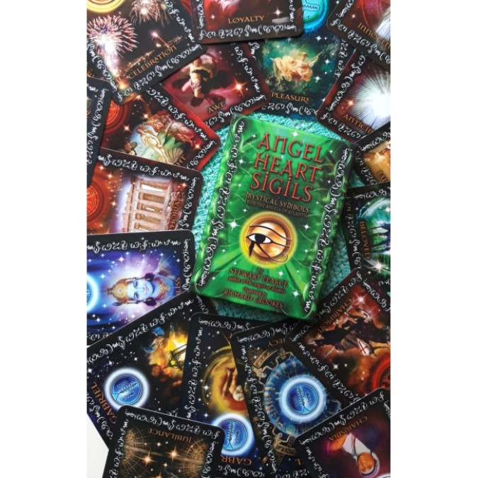 Карты Оракул Сигилы Ангельского Сердца - Angel Heart Sigils Oracle. Findhorn Press