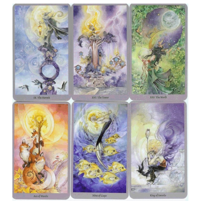 Карты Таро Долины Миражей — Shadowscapes Tarot. Комплект з книжкою Llewellyn