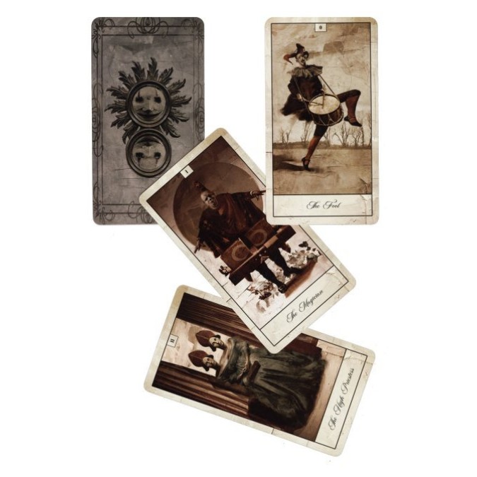 Карты Таро Ужасный Цирк - Horror circus tarot deck