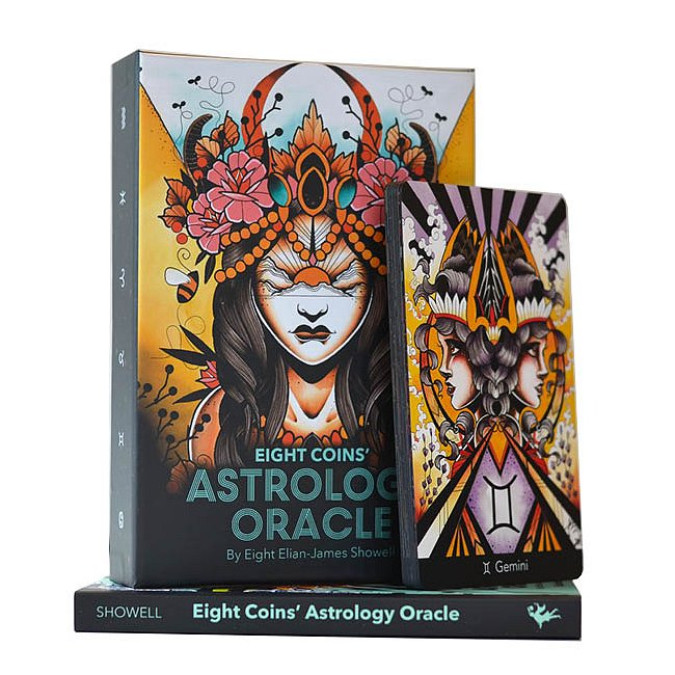 Карты Оракул Астрологический Восьми Монет - Eight Coins Astrology Oracle. U.S. Games Systems