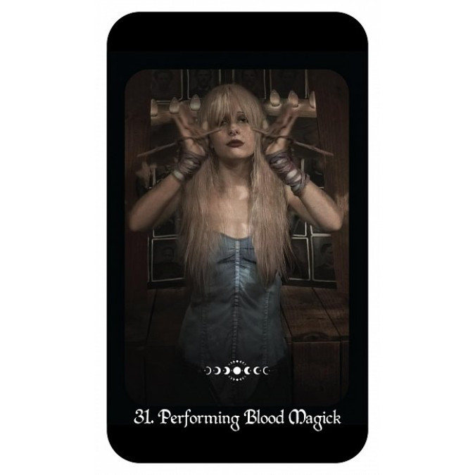 Карты Оракул Ведьмы Готический - Gothic Witchs Oracle. Crossed Crow Books