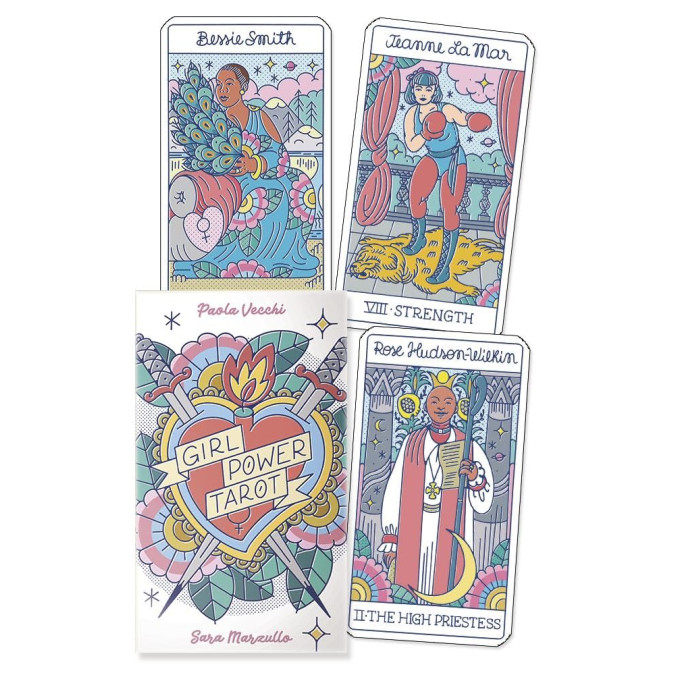 Карты Таро Девичья сила - Girl Power Tarot. Lo Scarabeo