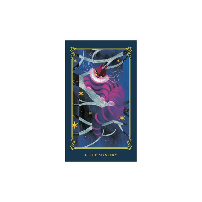 Карти Таро міні Аліса в Країні Чудес (в залізній коробці) - Alice in Wonderland Tiny Tarot Deck. Insight Editions