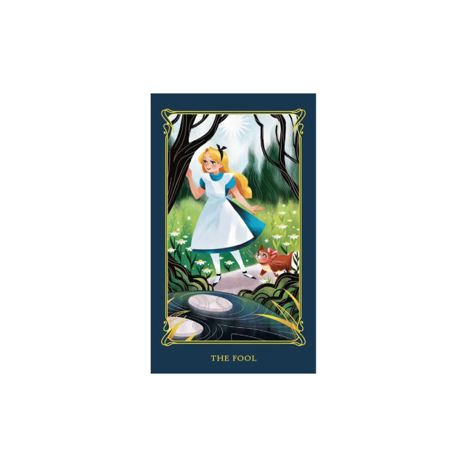 Карти Таро міні Аліса в Країні Чудес (в залізній коробці) - Alice in Wonderland Tiny Tarot Deck. Insight Editions