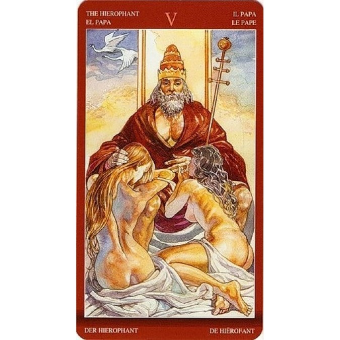 Карты Таро Магия Наслаждений - Tarot of Sexual Magic. Lo Scarabeo