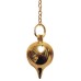Маятник для біолокації металевий Крапля  Deluxe Golden Sphere Pendulum. Lo Scarabeo