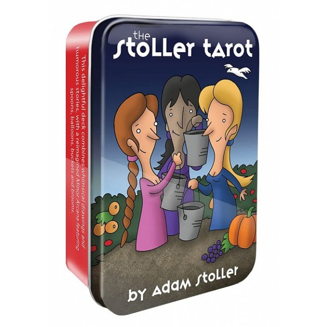 Карты Таро Столлера в жестяной коробке - The Stoller Tarot in a Tin. U.S. Games Systems