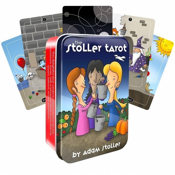 Карты Таро Столлера в жестяной коробке - The Stoller Tarot in a Tin. U.S. Games Systems