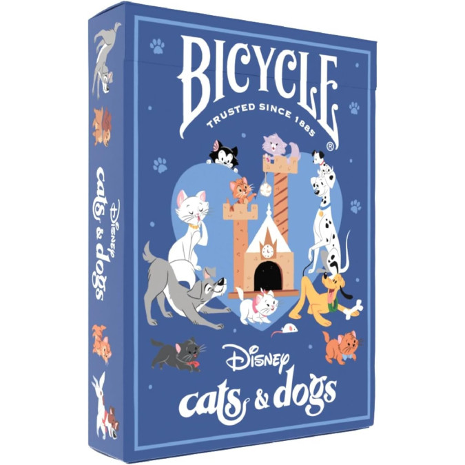 Карты игральные Коты и Собаки Дисней - Disney Cats and Dogs. Bicycle