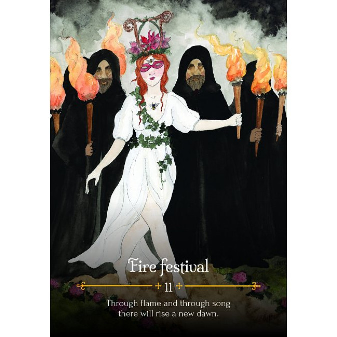 Карты Оракул Время года ведьмы Бельтайн - Seasons of the Witch. Beltane Oracle. Rockpool Publishing