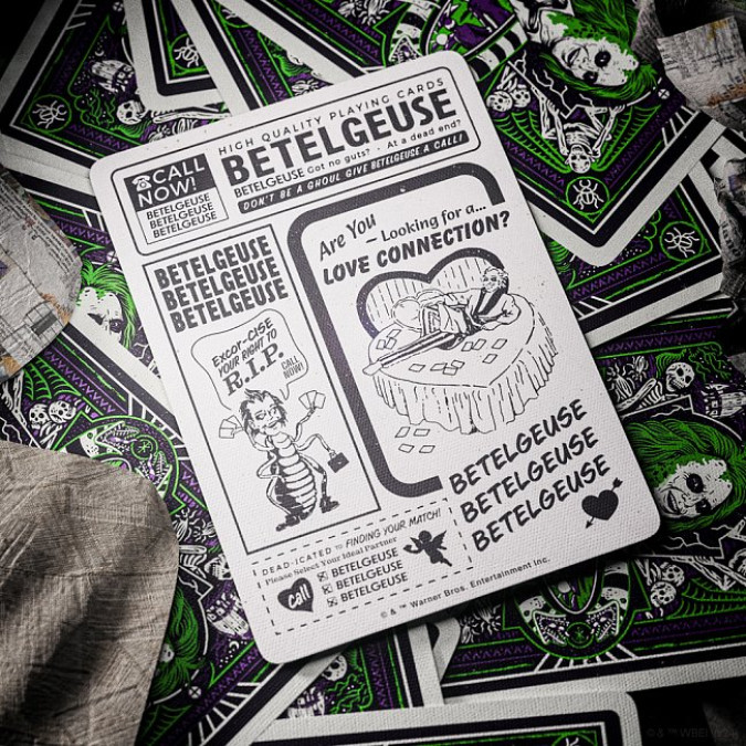 Карти гральні Beetlejuice. Theory11