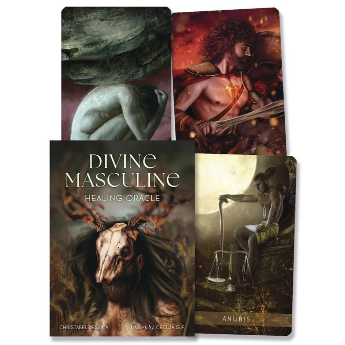 Карты Оракул Божественного Мужского Исцеления - Divine Masculine Healing Oracle. Llewellyn
