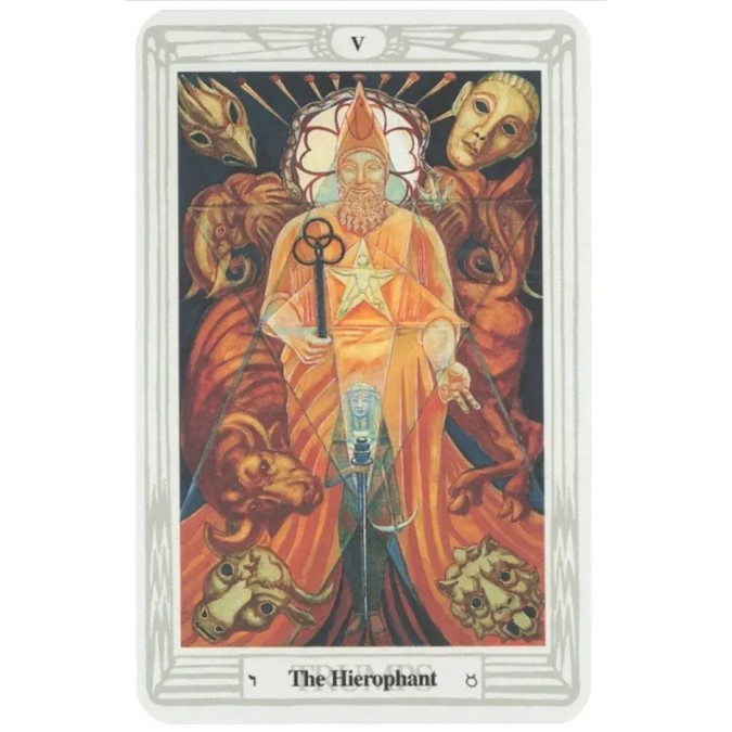 Карти Таро Тота Кроулі Прем'єрне видання – Crowley Thoth Tarot Deck Premier Edition. U.S. GAMES SYSTEMS