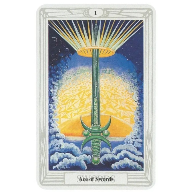 Карти Таро Тота Кроулі Прем'єрне видання – Crowley Thoth Tarot Deck Premier Edition. U.S. GAMES SYSTEMS