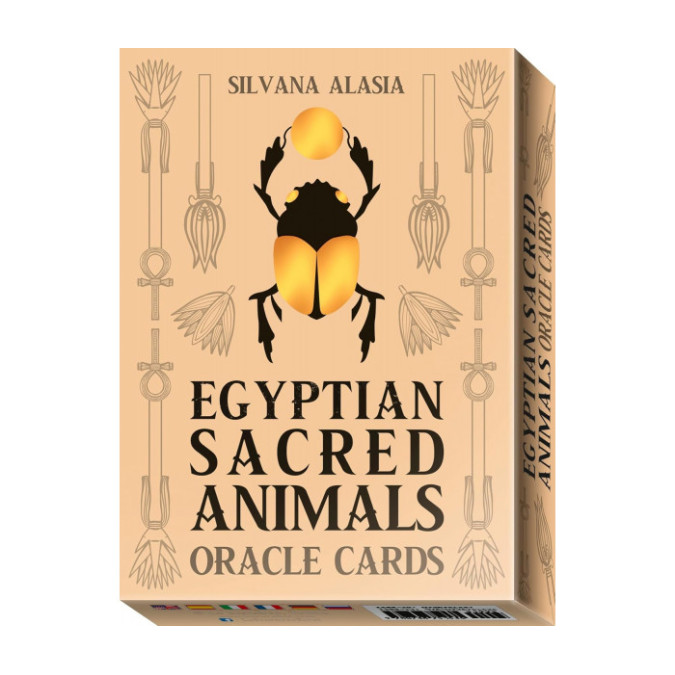 Карты Оракул Священных Животных Египта - Egyptian Sacred Animals Oracle. Lo Scarabeo
