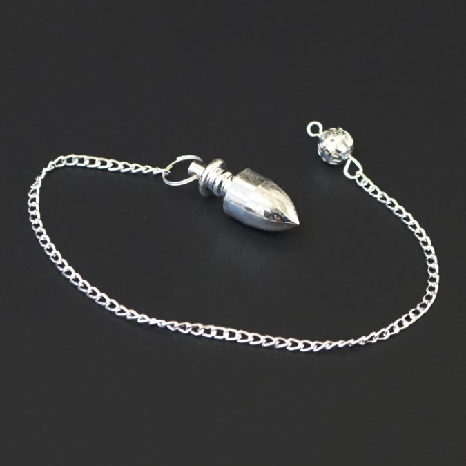 Маятник для биолокации M-Pen-007 цвет серебро