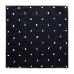 Скатерть для гадания Луна и Звезды - Tarot Cloth Moon & Stars Blue. Lo Scarabeo