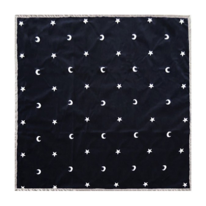 Скатерть для гадания Луна и Звезды - Tarot Cloth Moon & Stars Blue. Lo Scarabeo