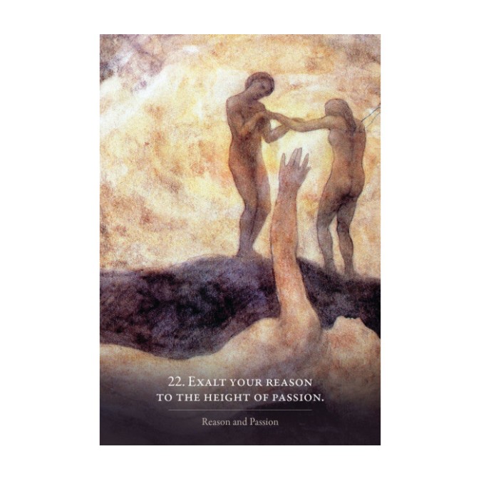 Карты Оракул Пророк Кахлила Гибрана - Kahlil Gibran’s the Prophet Oracle Card Set. Blue Angel