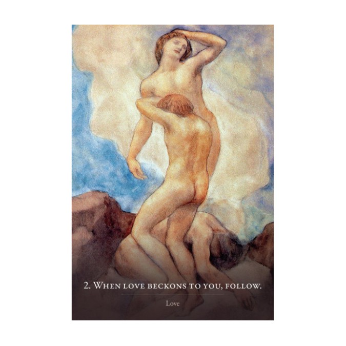 Карты Оракул Пророк Кахлила Гибрана - Kahlil Gibran’s the Prophet Oracle Card Set. Blue Angel