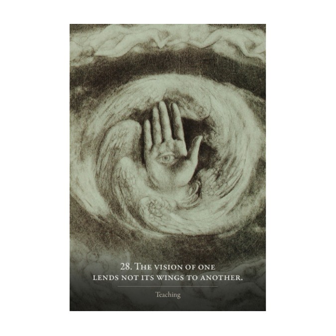 Карты Оракул Пророк Кахлила Гибрана - Kahlil Gibran’s the Prophet Oracle Card Set. Blue Angel