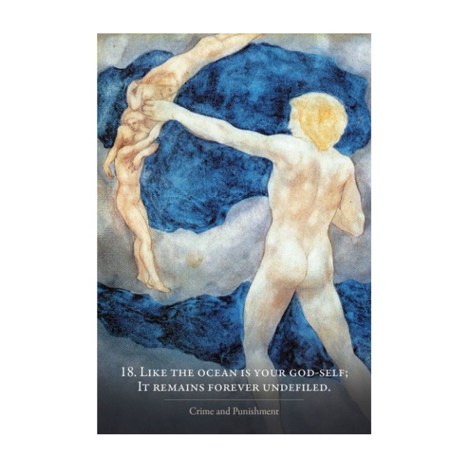 Карты Оракул Пророк Кахлила Гибрана - Kahlil Gibran’s the Prophet Oracle Card Set. Blue Angel
