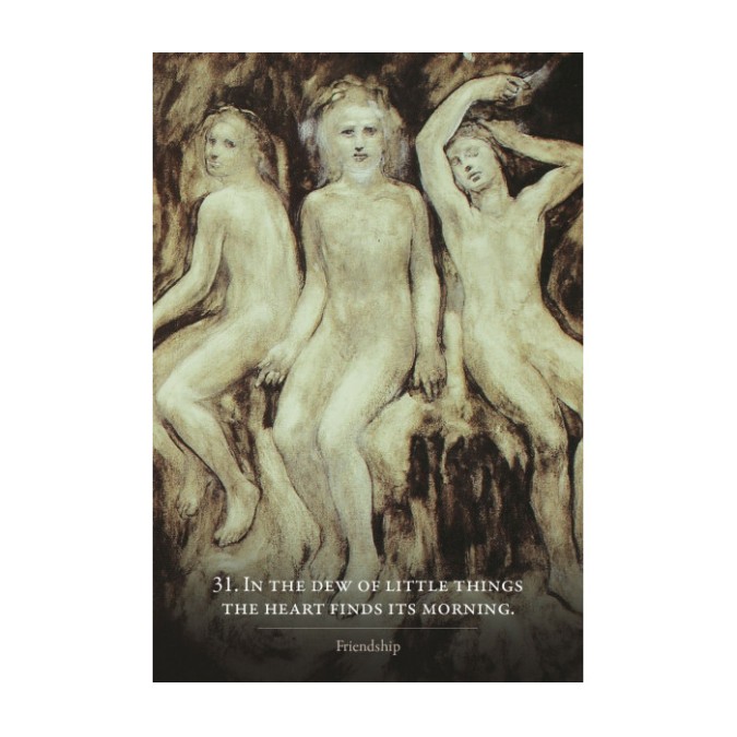 Карты Оракул Пророк Кахлила Гибрана - Kahlil Gibran’s the Prophet Oracle Card Set. Blue Angel