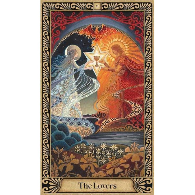 Карты Таро Мистическая психея - Mystic Psyche Tarot Rockpool Publishing Золотой срез