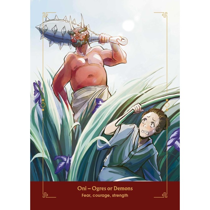 Карты Оракул Ёкай. Духи и мифы Японии - The Yokai Oracle Deck Wisdom and Guidance from the Spirits of Japan