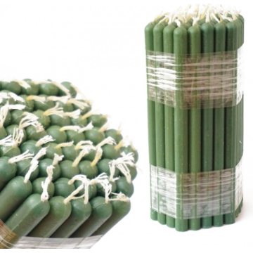 Свічки бажань малі 1 кг. зелені