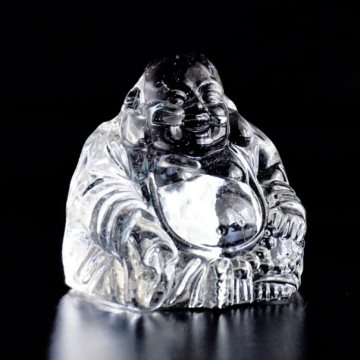 Фигурка из стекла Хотей с пузиком